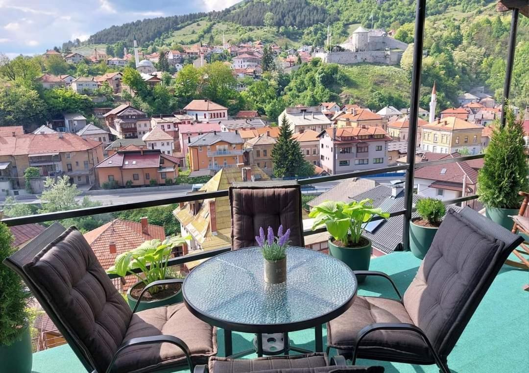 Panorama Travnik Lejlighedshotel Eksteriør billede